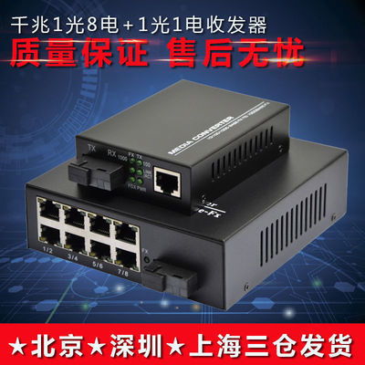 千兆光纖網絡核心設備解析 Haohanxin 1光4電與1光1電單模單纖收發(fā)器加強版