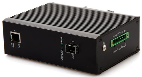 工業級千兆一光一電光纖收發器 集成POE拓展的強大網絡傳輸解決方案